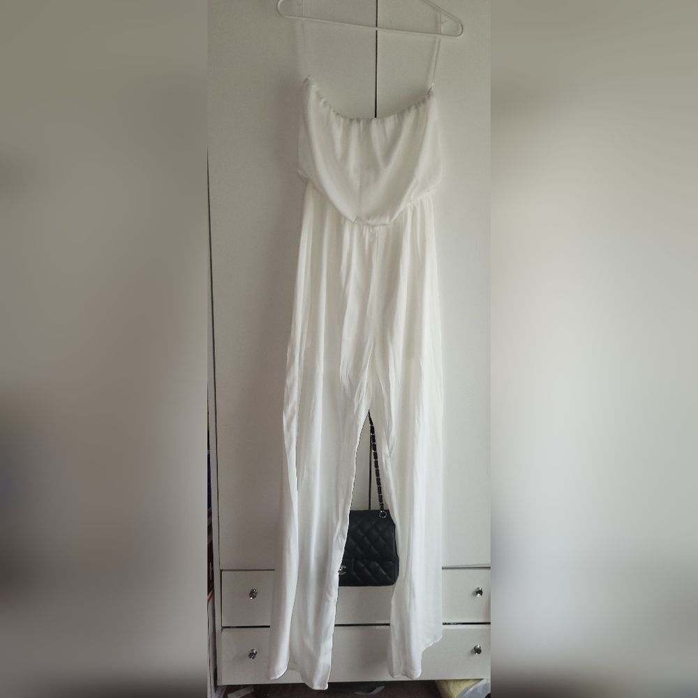 BANDEAU WIDE LEG JUMPSUIT